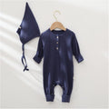 Cozy Pure Color Baby Onesie